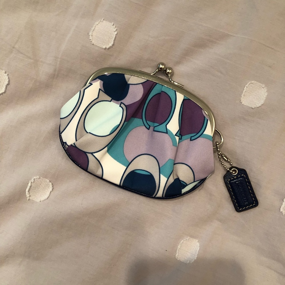 Coach coin pouch